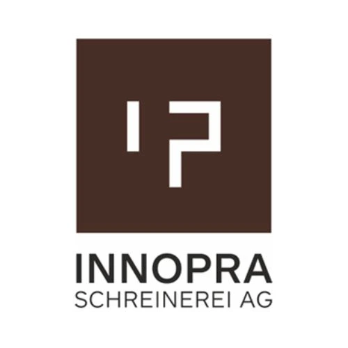 Logo Innopra Schreinerei AG Logo der Innopra Schreinerei AG als Sponsor der Zunft zum Stauffacher